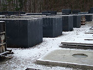 Plac produkacja szamb betonowych Szczecinek