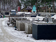 Zbiorniki betonowe Szczecinek
